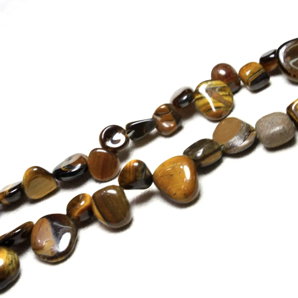 Оптовая продажа 6-11 мм неправильной формы натуральный тигровый камень