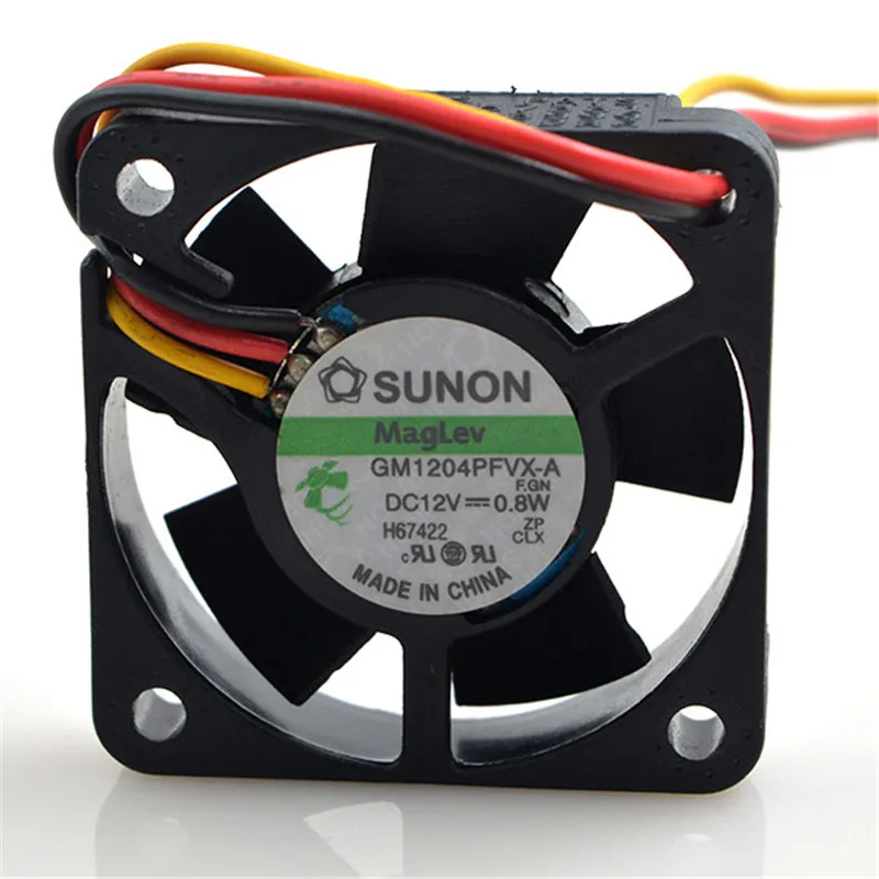 Вентилятор для компьютера Sunon 4010 осевой вентилятор охлаждения 12 В 0 8 Вт 40*40*10 мм 3