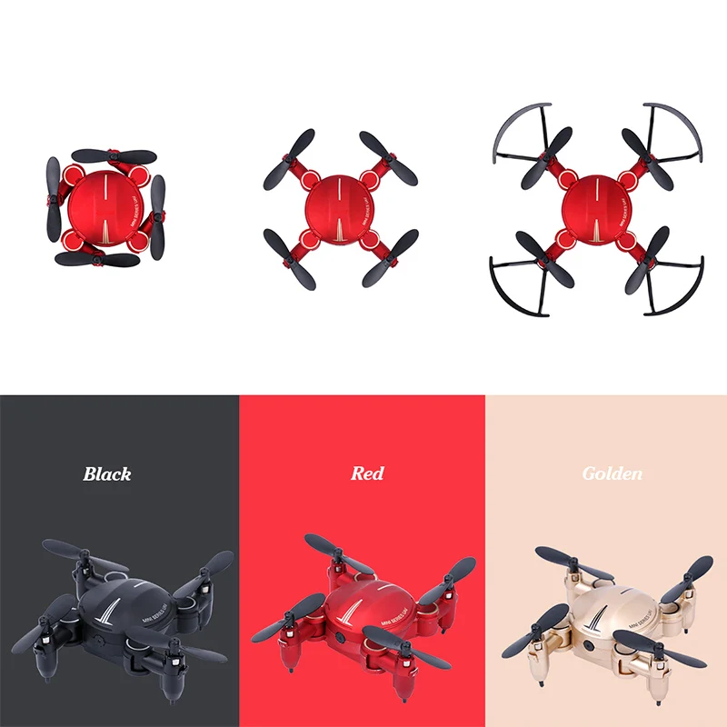 Радиоуправляемый мини-Дрон с камерой 0.3MP WiFi FPV Drone RC Quadcopter 3D Flip 2 4G 4CH 6-осевой