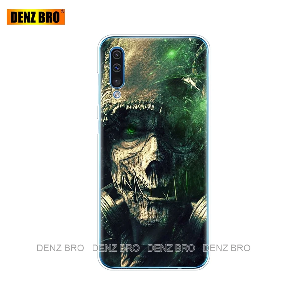 61774 Чехол для Samsung Galaxy A50 с рисунком из силикона и ТПУ, чехол для телефона для Samsung A50 A505 A505F SM-A505F, мягкий чехол 6,4, чехол-бампер - Цвет: 61774