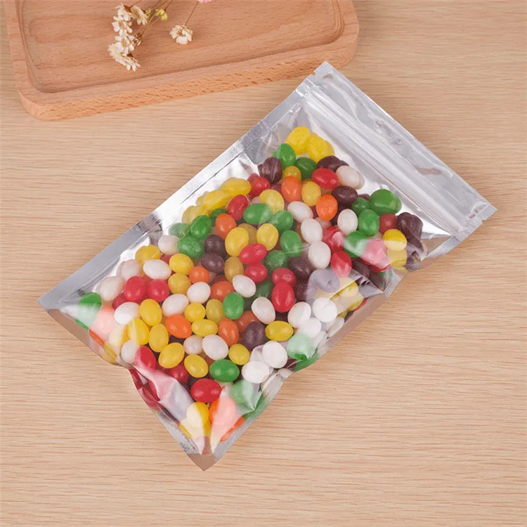 100 шт./1 лот Алюминий Фольга Bag13* 7cm-18*26 см гайки& конфеты и Чай& Snack алюминиевая фольга Кухня упаковка и само-герметизирующий пакет