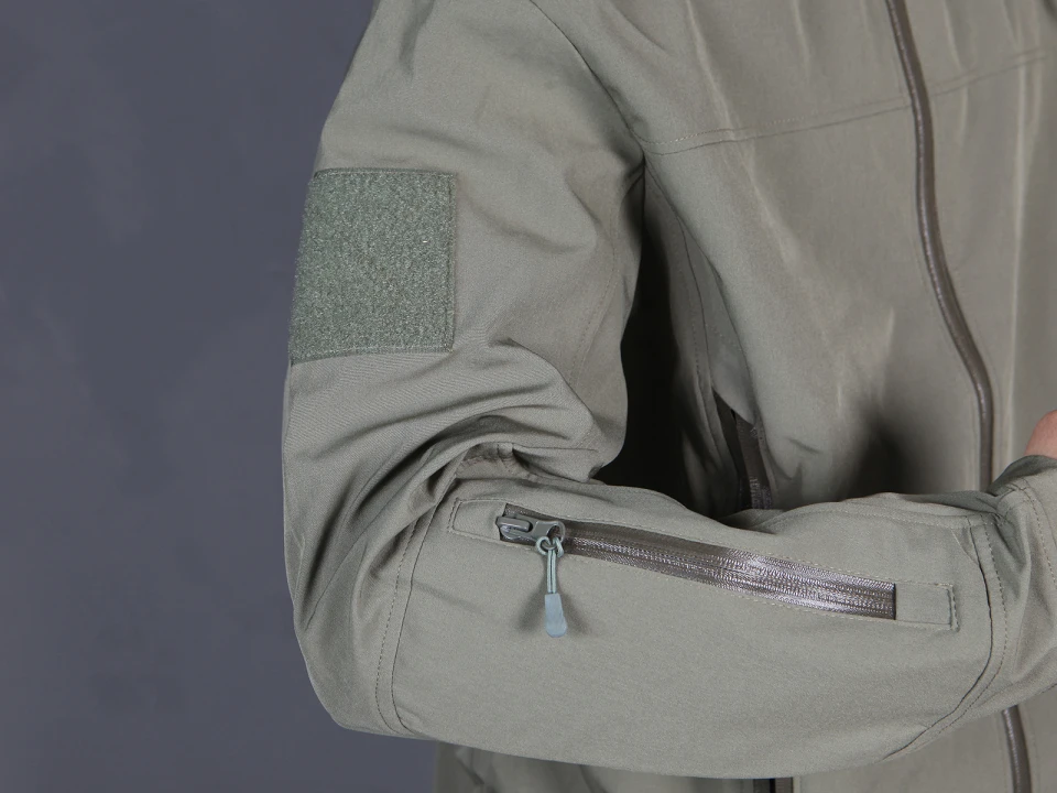 Emersongear, мужские флисовые куртки, уличные, для кемпинга, походов, зимнее пальто, для охоты, ветровка, куртка с капюшоном, охотничьи пальто EM6873