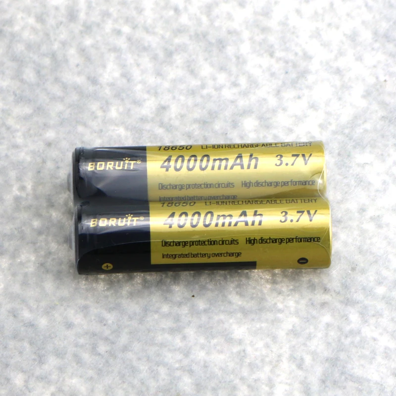 6 шт Перезаряжаемый 18650 литий ионный 4000 mAh 3 7 V батареи Светодиодный Фонарь