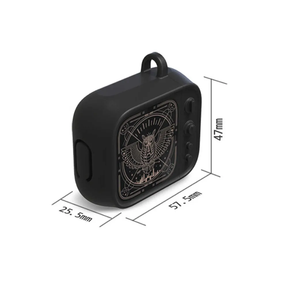 For Airpods Protective Case Wireless Bluetooth Headset Box Charging Bag Cartoon Owl Design Soft Silicone Shockproof Cover Airpod |