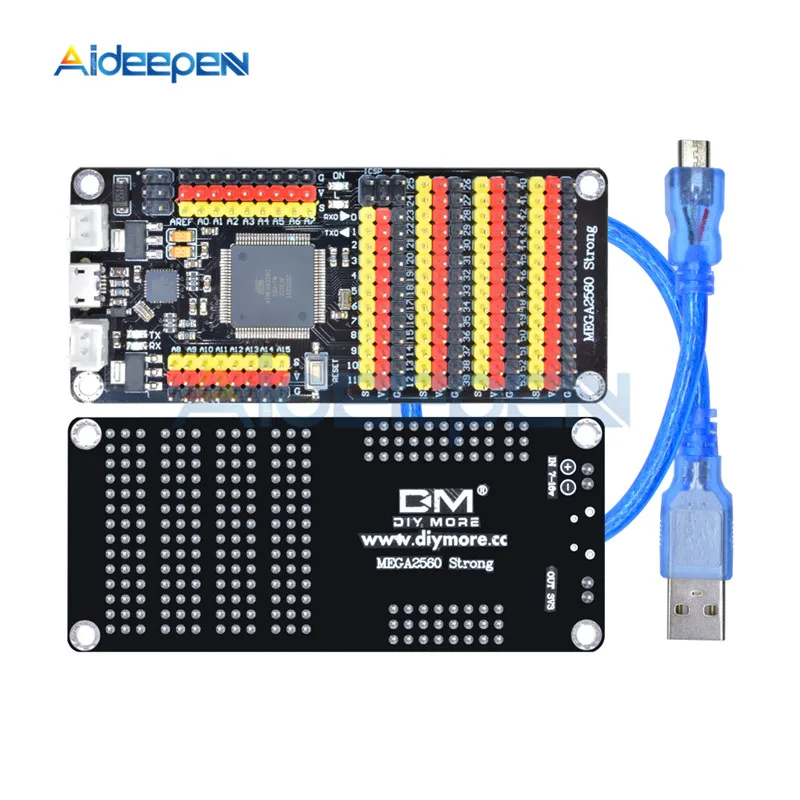 Плата микроконтроллера ATmega16U2 MEGA2560 R3 плата с интерфейсом Micro USB ICSP/ISP сменный