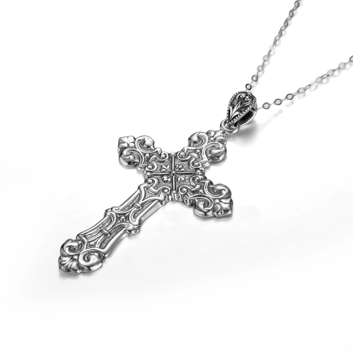 Кулон в виде Креста для мужчин и женщин из серебра 925 пробы|jewelry pendant|jewelry necklace