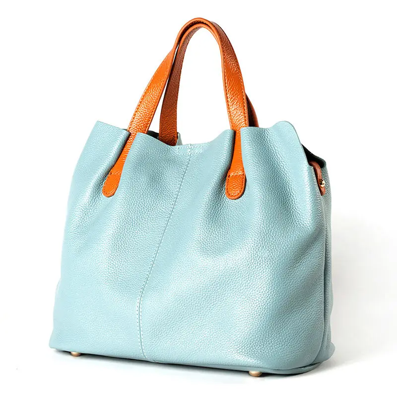 Женские сумки из 100% натуральной кожи женские известного бренда через плечо bolsa