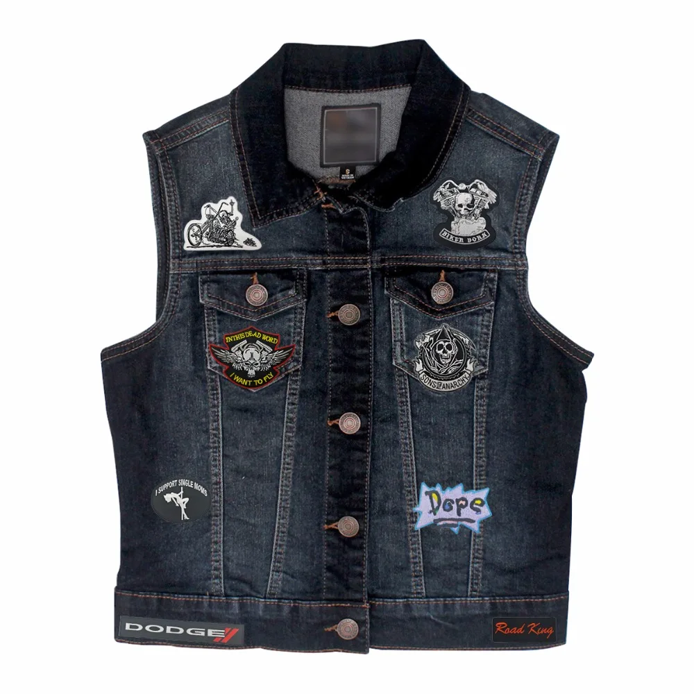 Нашивка на крыло я хочу лететь жилет байкер мотоцикл вышитый железо Заплатке