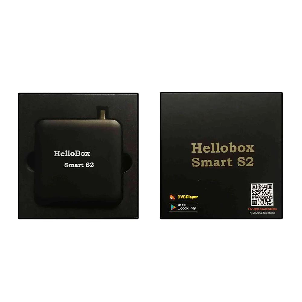 Смарт ресивер Hellobox S2 спутниковый ТВ управление через приложение Wi Fi DVB