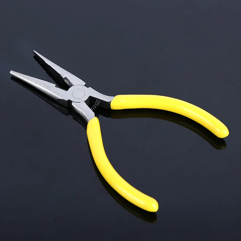 Иглы-плоскогубцы 5-дюймовый мини DIY Аксессуары Ювелирные изделия с бусинами; небольшие ручные обжимные клещи Ручной инструмент