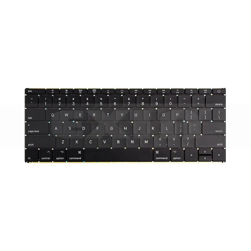 2016 2017 год новый A1534 США клавиатура с подсветкой + винты для Macbook 12 &quotA1534 английская