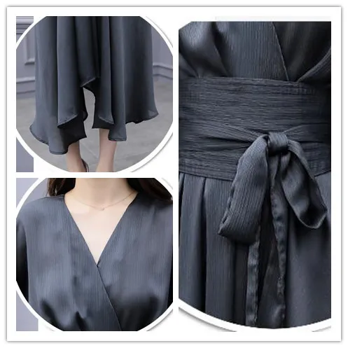 Весеннее асимметричное платье женское офисное летнее Vestido De Festa женские платья
