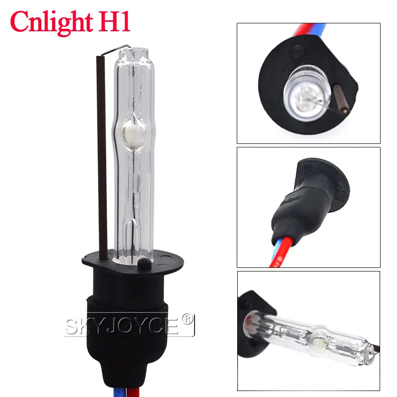 Высокое качество 45 Вт Cnlight H1 HID шариковая лампа для фар 4300K H7 6000K H11 HB3 9005 Xenon