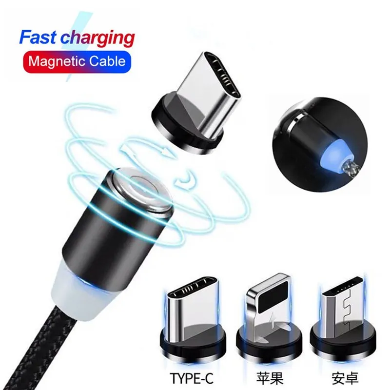 USB Магнитный кабель для iphone 7 X Xs max Samsung Galaxy S10 S9 A6 A8 J4 J6 Plus S7 Edge A30 A50 A70 A80 A90 Note 9 8 A9 A7 2018 |