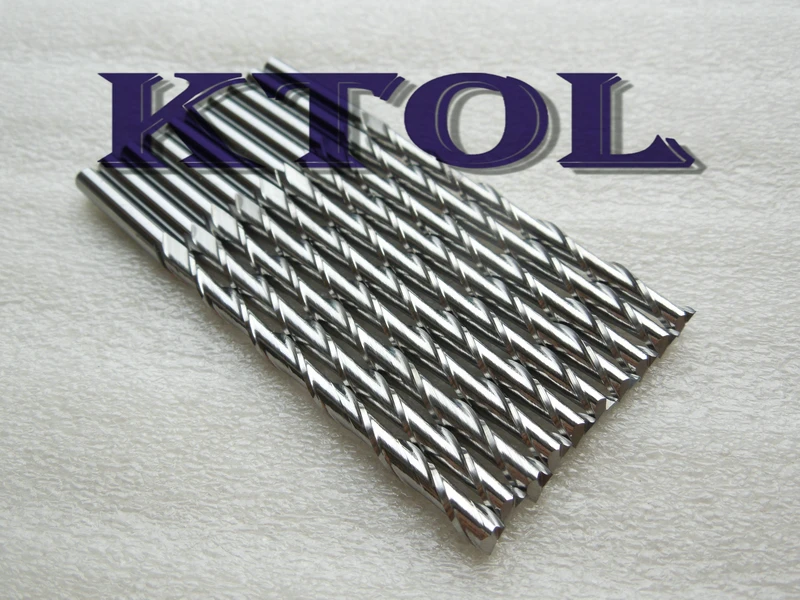 Длинный! Набор концевых фрез комплект из твердосплавных насадок с двумя