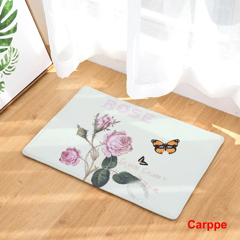 Придверные коврики с принтом бабочки для кухни ванной 40X60or50x80cm|printed mat|doormat carpetmat
