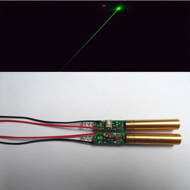 532 nm diameter of 8 mm industrial laboratory APC 3 VDC 1 mw green laser diode module lazer point | Лампы и освещение