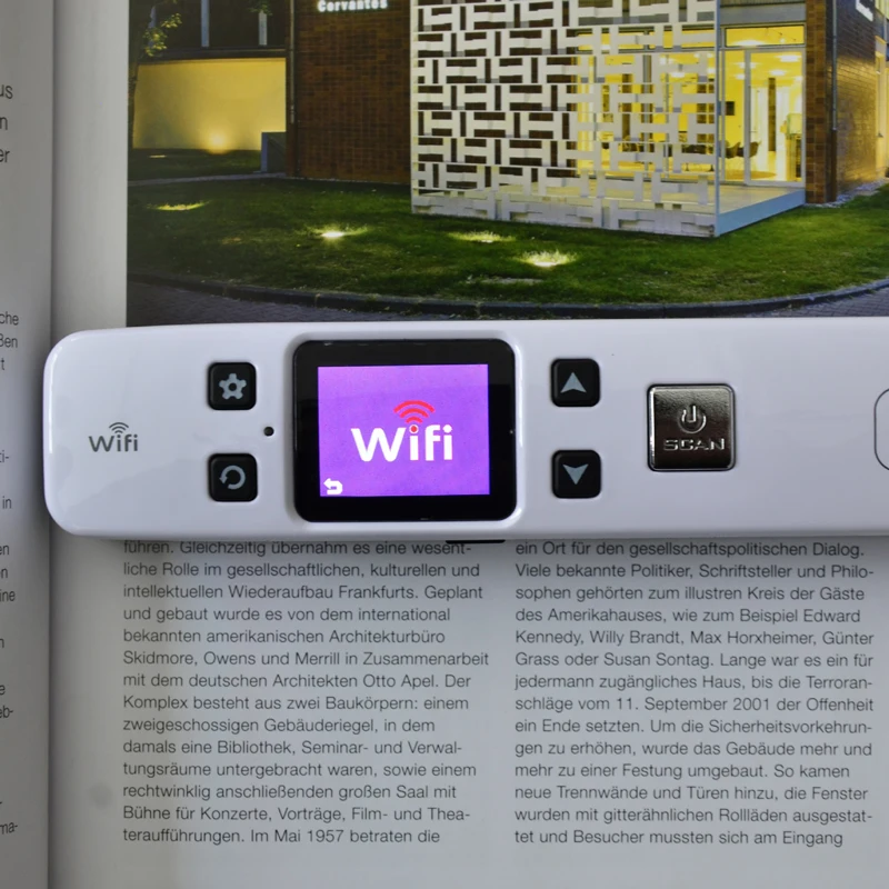 Беспроводной WI-FI Портативный сканер A4 Размеры Поддержка JGP/PDF с высокой Скорость