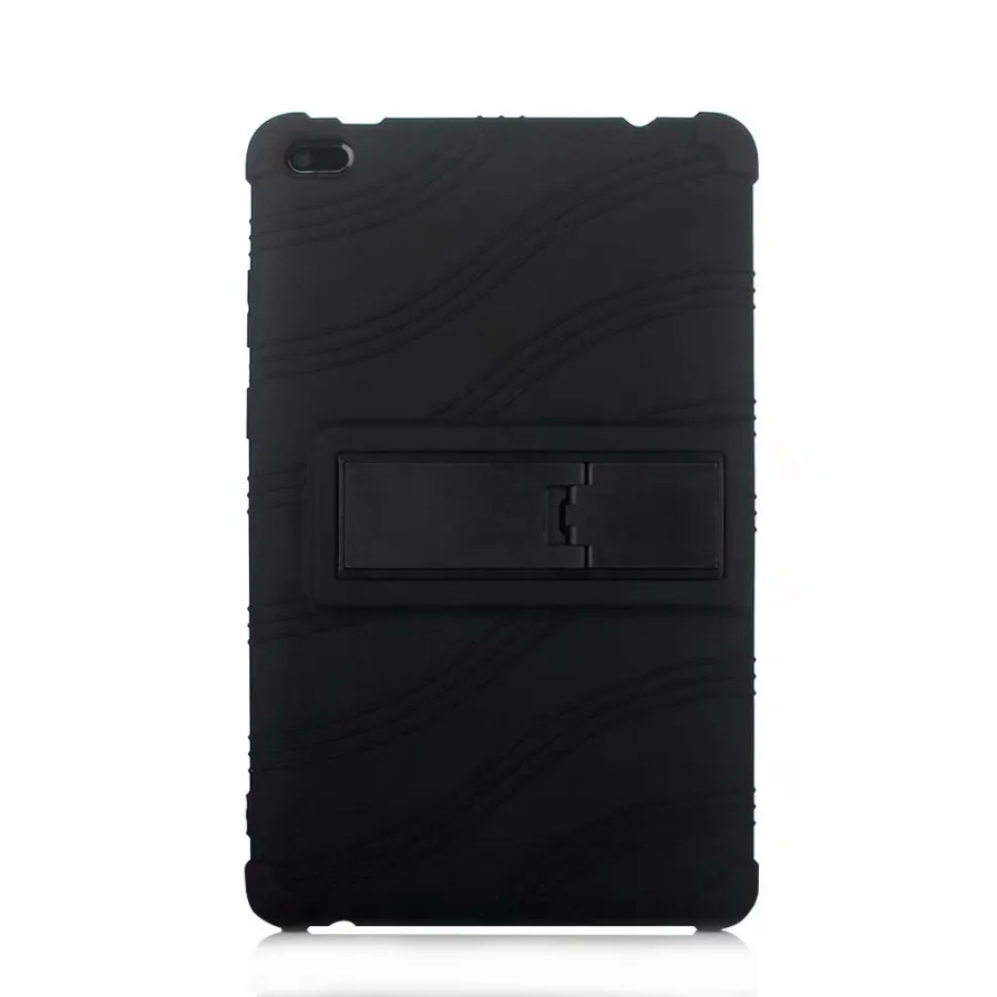 black Детский защитный противоударный чехол для lenovo TAB E8 TB-8304, мягкий чехол-накладка для планшета, Tab E8, TB-8304F Чехол+ пленка+ ручка - Цвет: black