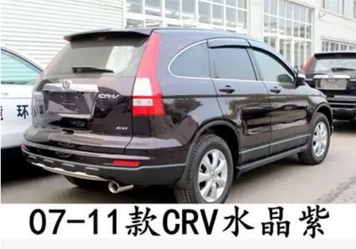Краски заднего крыла багажник спойлер для 07 11 Honda CRV CR V 2007 2008 2009 2010 2011 быстро EMS (7