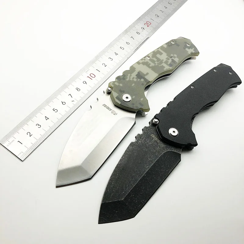 Складной карманный нож SR SR590A SR592B 4Cr13Mov Blade G10 Подарочный для выживания на открытом