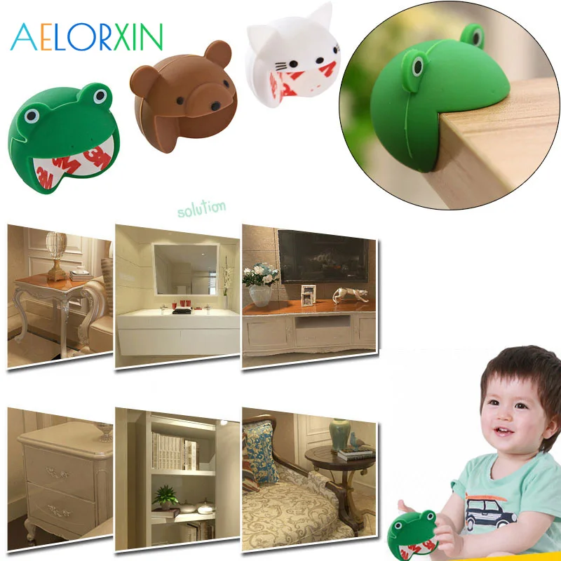 Protector de mesa de protecci&oacute;n para ni&ntilde;os, productos de seguridad para beb&eacute;s, borde de vidrio, muebles, protecci&oacute;n de esquinas, 2 piezas-0