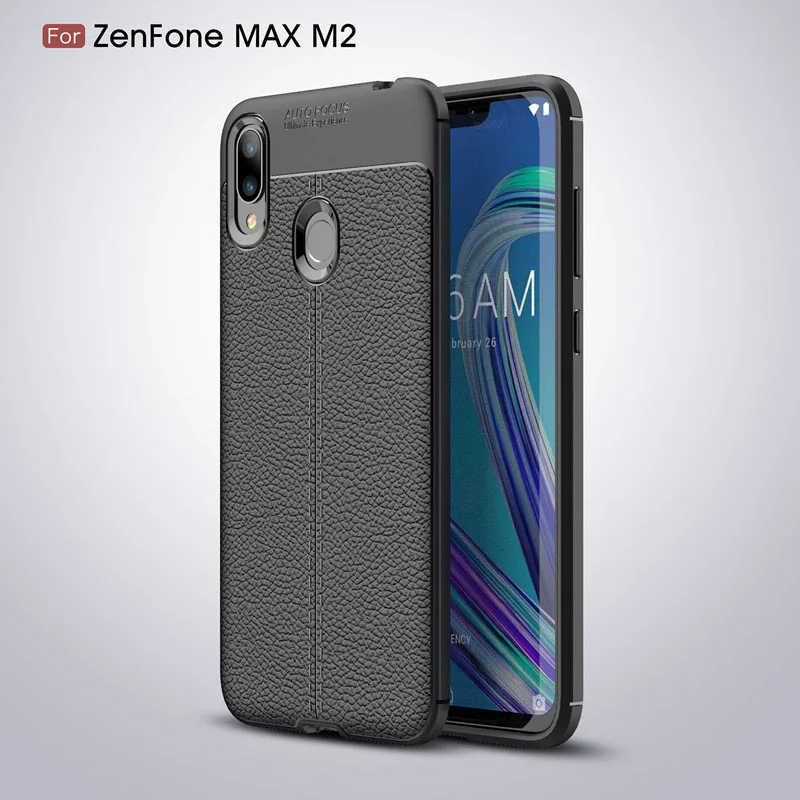 Противоударный чехол для ASUS ZenFone Max M2 ZB633KL, мягкий силиконовый чехол X01AD ZB633 ZB 633 KL 633KL, чехол для телефона s Bumper