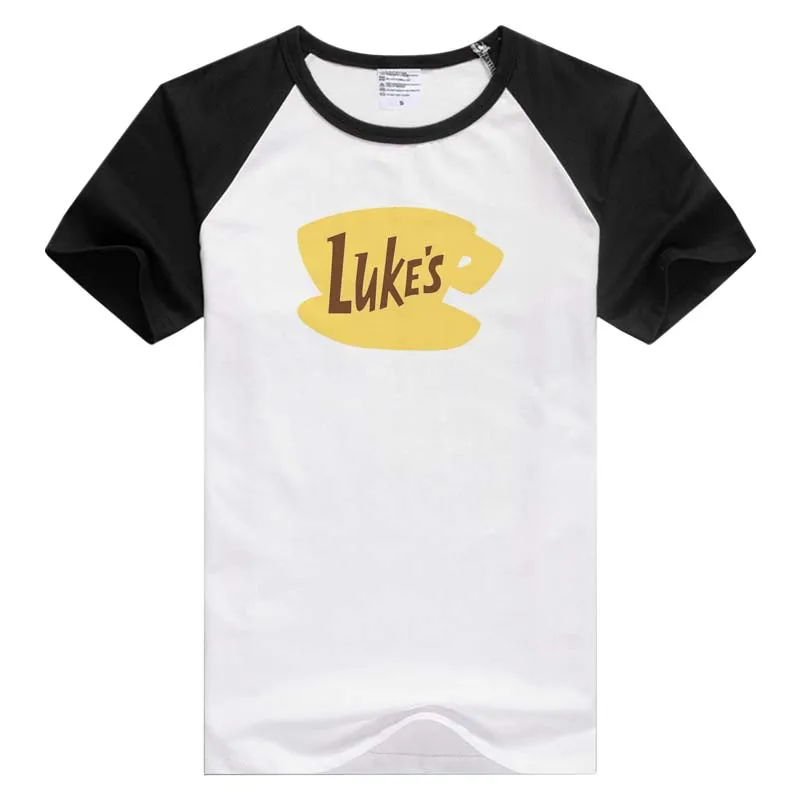 Мужская футболка с коротким рукавом для девочек от Luke's Diner удобная крутым