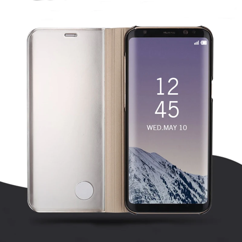 Роскошный зеркальный чехол для Samsung Galaxy S9 S8 Plus S7 Edge Note 8 9 J2 J3 J5 J7 Neo Prime A3 A5 A7 2017 J4 J6 J8 A6
