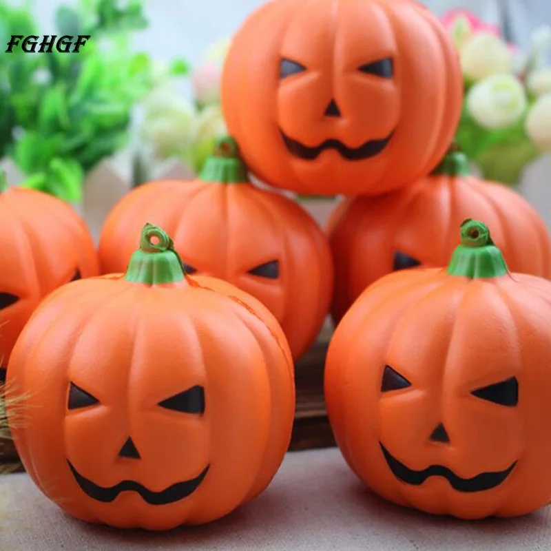 FGHGF искусственная декоративная Тыква Хэллоуин Реквизит фотография Декор Милая