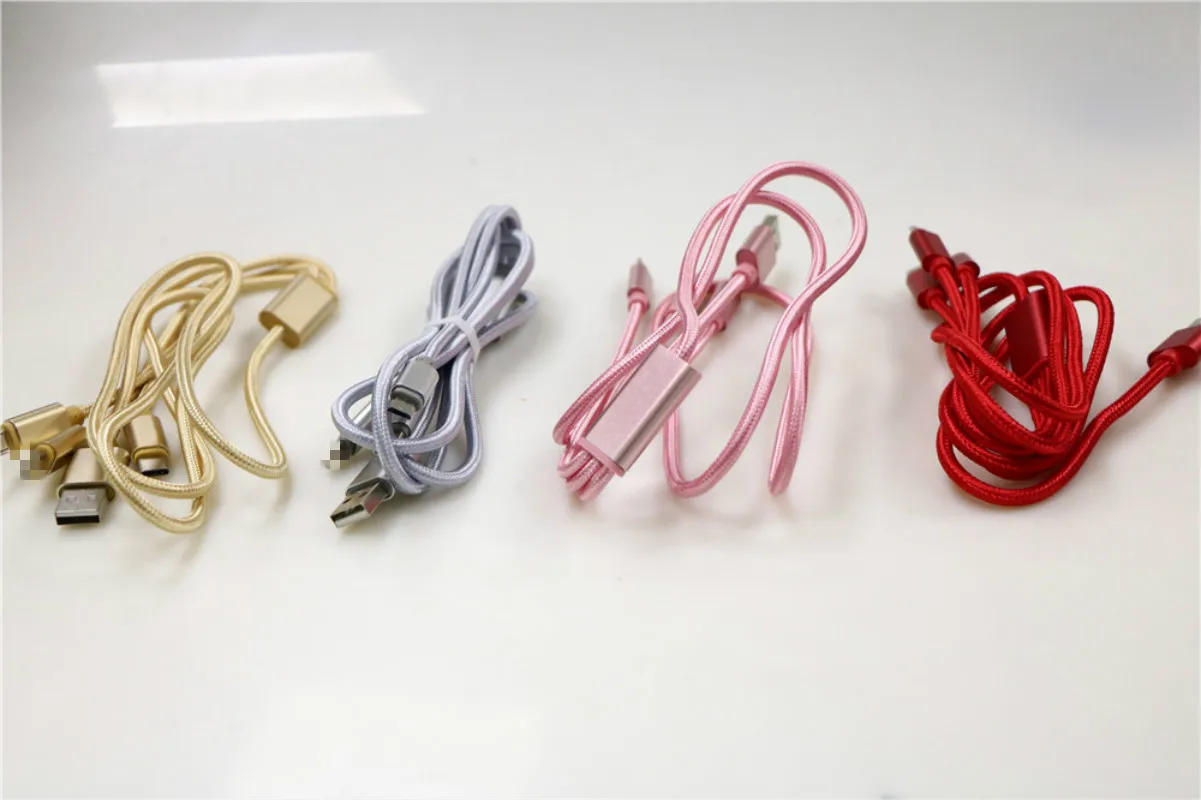 Usb-кабель 3 в 1 кабель для быстрой зарядки для освещения usb type c micro usb кабель iphone айфона кабель usb type c Micro type C для iPhone Xiaomi xiaomi redmi note 7 samsung s9 шнур зарядного устройства