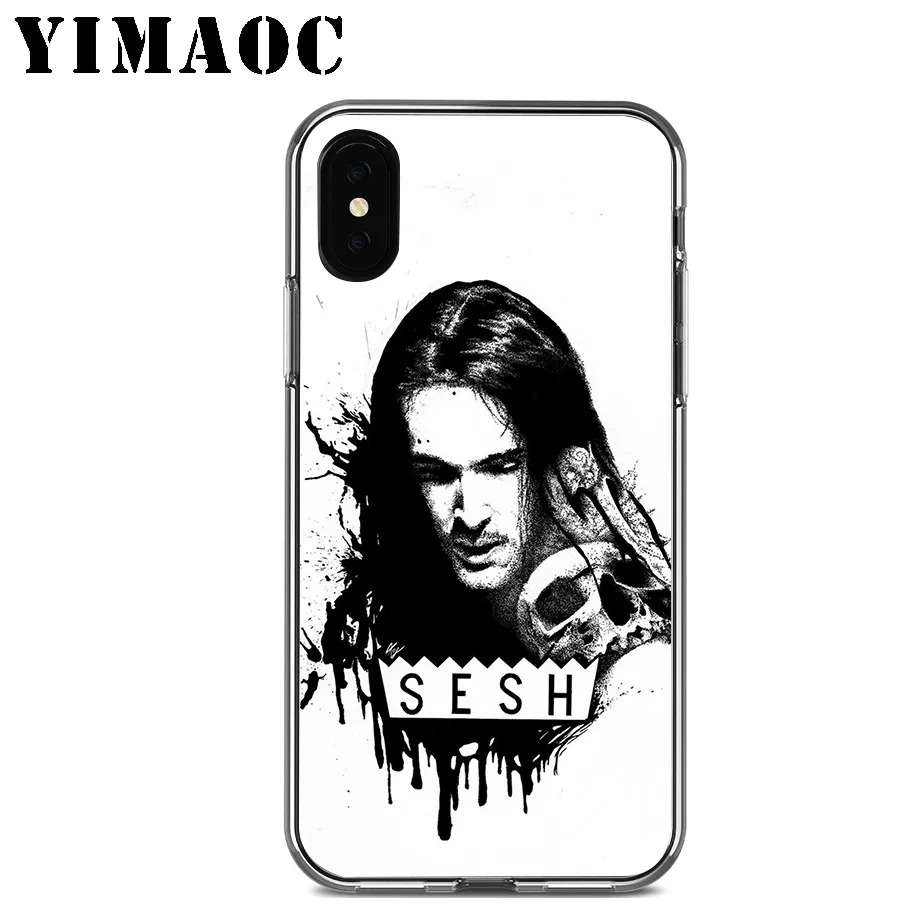 YIMAOC Bones Rapper Sesh Мягкий силиконовый чехол для Apple Iphone 11 Pro Xr Xs Max X 10 8 Plus 7 6S 6 SE 5S 5 7Plus |