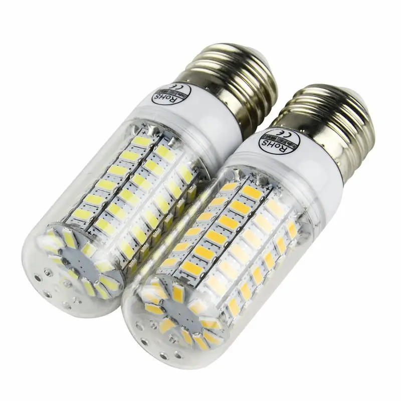 B22 Bombillas Светодиодная лампа E27 SMD 5730 Lamparas E26 24 120LED лампада E14 110V 220V ампулы свеча Luz|lamp
