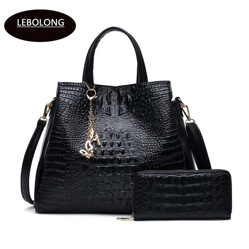 Модные большие сумки через плечо из искусственной кожи 2017 Брендовая женская