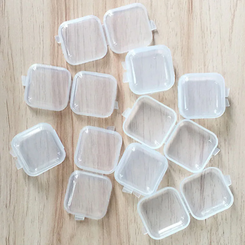 Пластиковый контейнер для отделки 1 шт. аксессуары хранения ювелирных изделий