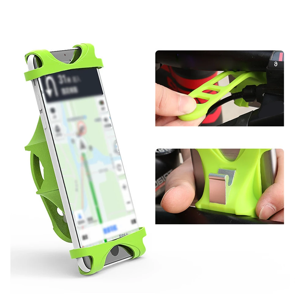 4~5.5 inch Bicycle Phone Holder For Smart Mobile Cell Bike Handlebar Mount Bracket GPS Stand | Мобильные телефоны и
