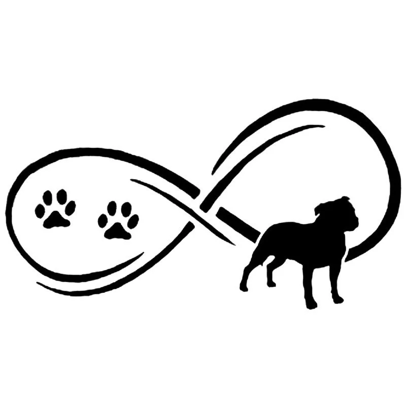 Новый 17 7*9 5 см Staffy Щенячий патруль принтом виниловый деколь отражающий наклейки