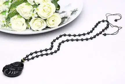 Бесплатная доставка&gt 100% натуральный обсидиан резные матовые деньги Счастливый