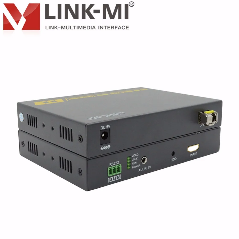 LINK MI LM THF109H несжатая HDMI D видео волоконно Оптическая передача по оптическому LC