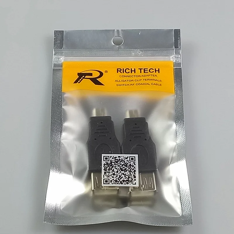 USB A Разъем мама к Мини 5Pin штепсельная вилка разъем адаптера AF Mini 5pin