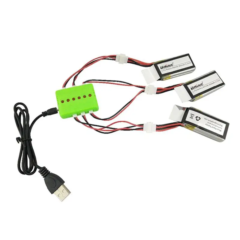 RCtown 3 шт. 7 в 350 мАч литиевая батарея для UDI U818A WiFi FPV U845A U945 RC Квадрокоптер Дрон