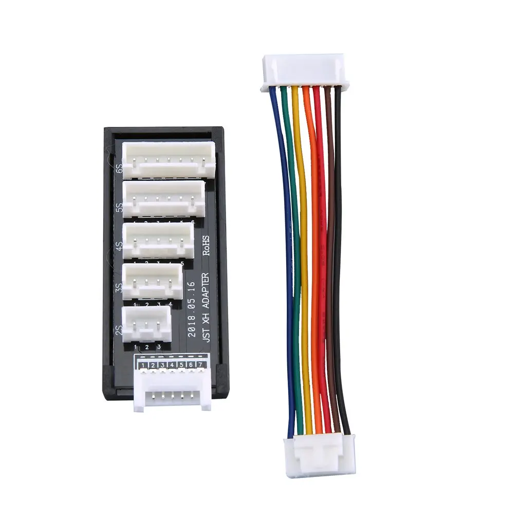 

Изысканная балансировочная Плата расширения для JST-XH 2S 3S 4S 5S 6S LiPo зарядное устройство адаптер для зарядки RC для радиоуправляемого дрона