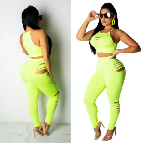 Женский укороченный топ для фитнеса комплект из бюстгальтера + леггинсов