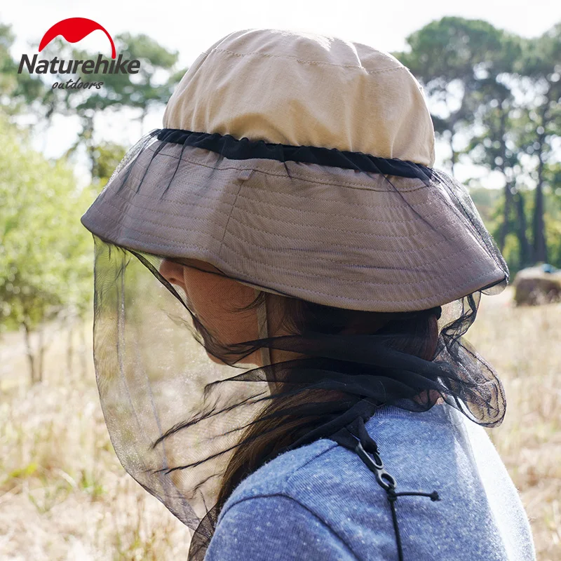 NatureHike Midge противомоскитная шляпа от насекомых сетка для защиты лица активного