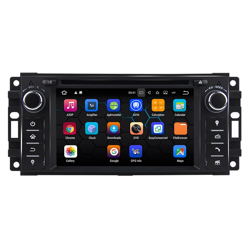 Автомагнитола на Android 8 0 с GPS и DVD-плеером для JEEP Wrangler Compass Patriot Grand Cherokee Commander Dodge Chrysler