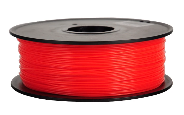 Нить Anet PLA 1 кг ABS/PLA 1,75 мм материал нити пластиковая резина для MakerBot/RepRap/UP/Mendel детали 3d принтера 5 цветов - Цвет: ABS Red