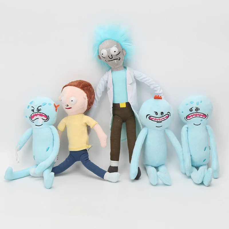 Плюшевая кукла Meeseeks 20 30 см пеноформенная грустная мистер пуппи пуш маринованный