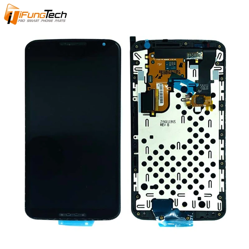 ЖК дисплей для Motorola Nexus 6 XT1100 XT1103 сенсорный экран дигитайзер в сборе с рамкой 100%