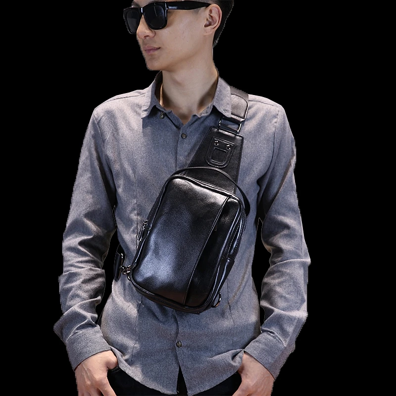 Мужская нагрудная сумка Tidog Han edition|mens chest bag|chest bagbag business |