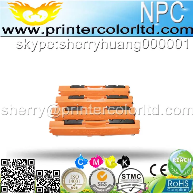 Совместимый цветной тонер картридж CF350A CF351A CF352A CF353A 130A для принтера hp Color LaserJet Pro MFP